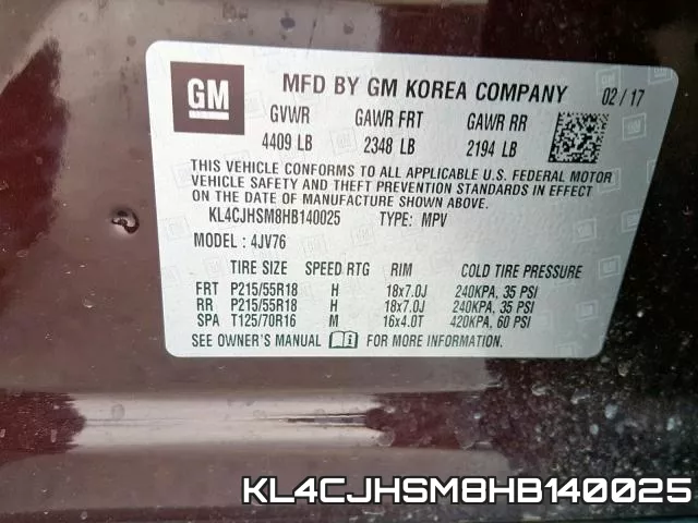 KL4CJHSM8HB140025 фото 2