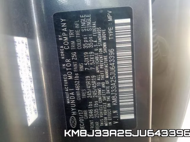 KM8J33A25JU643396 фото 2