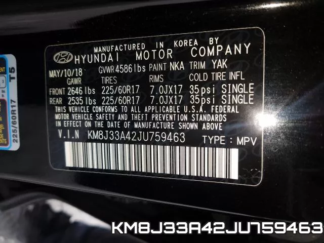 KM8J33A42JU759463 фото 2