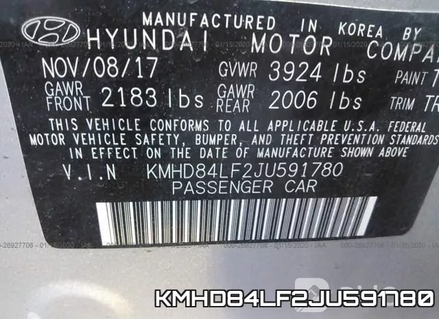 KMHD84LF2JU591780 фото 10
