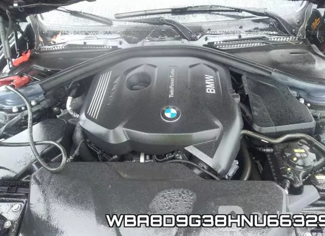 WBA8D9G38HNU66329 фото 2