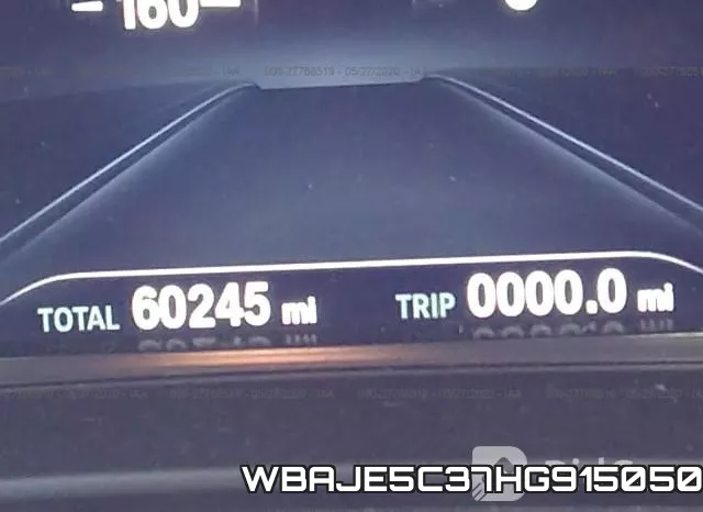 WBAJE5C37HG915050 фото 8