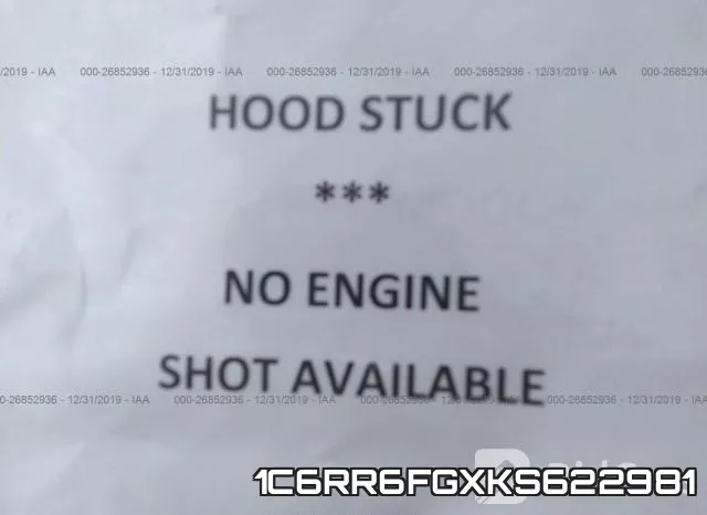 1C6RR6FGXKS622981 фото 2