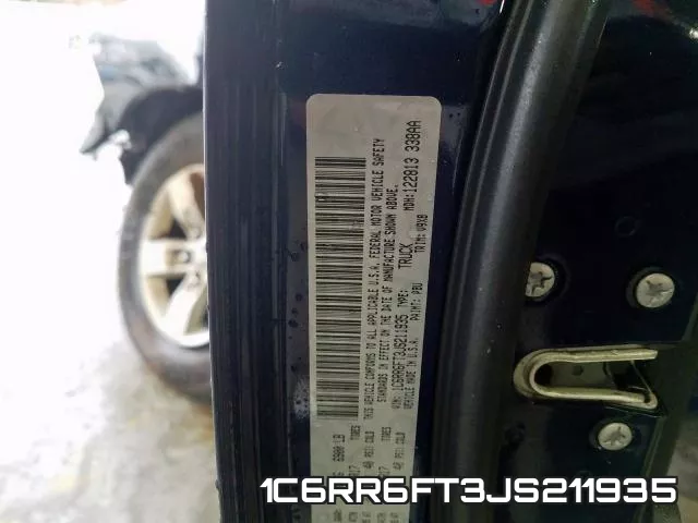 1C6RR6FT3JS211935 фото 2