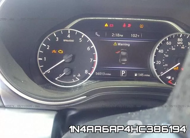 1N4AA6AP4HC386194 фото 8