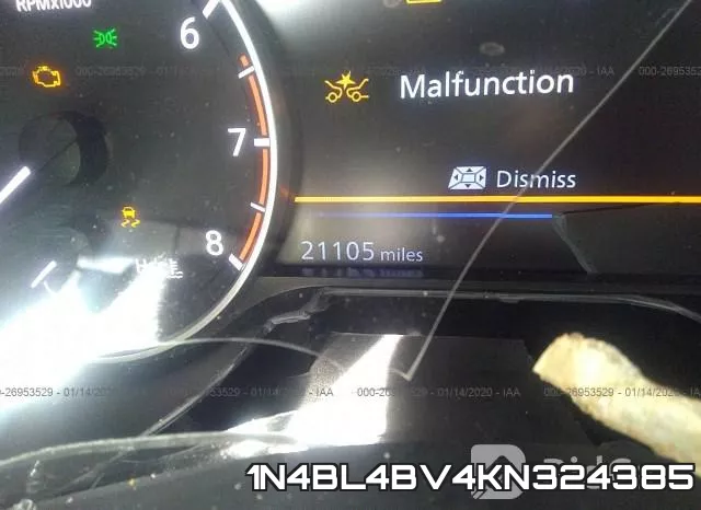 1N4BL4BV4KN324385 фото 8