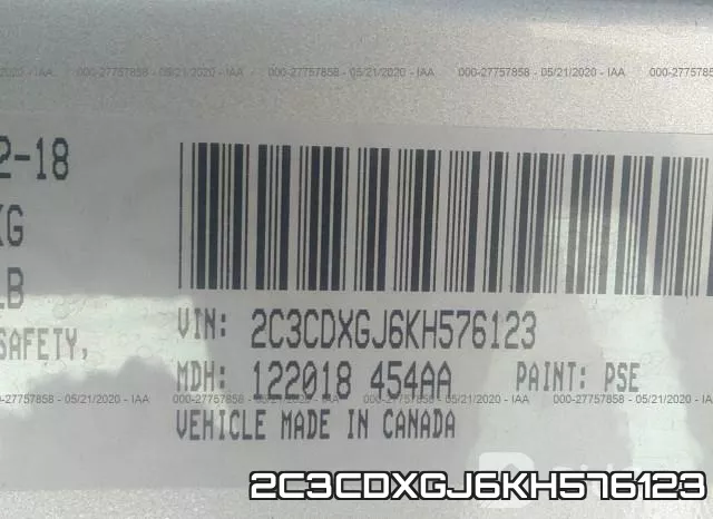 2C3CDXGJ6KH576123 фото 10