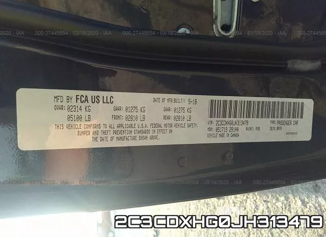 2C3CDXHG0JH313479 фото 10