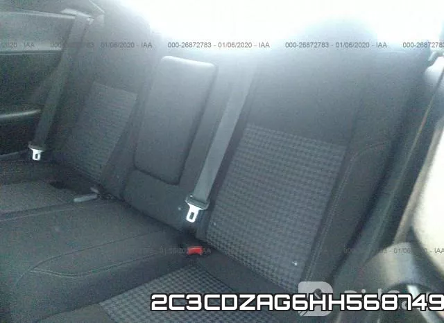2C3CDZAG6HH568749 фото 9