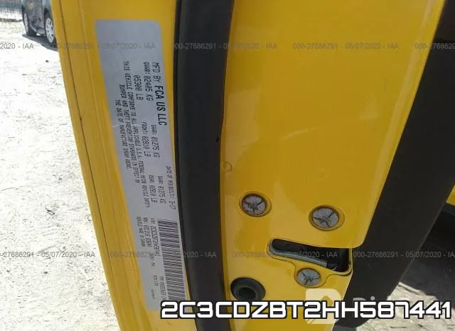 2C3CDZBT2HH587441 фото 10