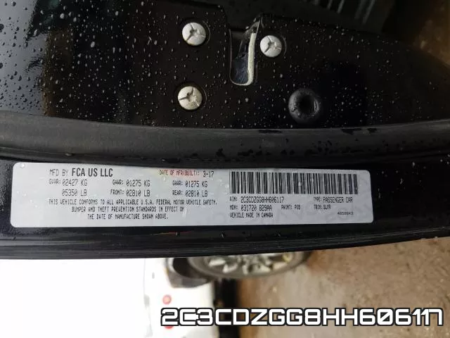 2C3CDZGG8HH606117 фото 2