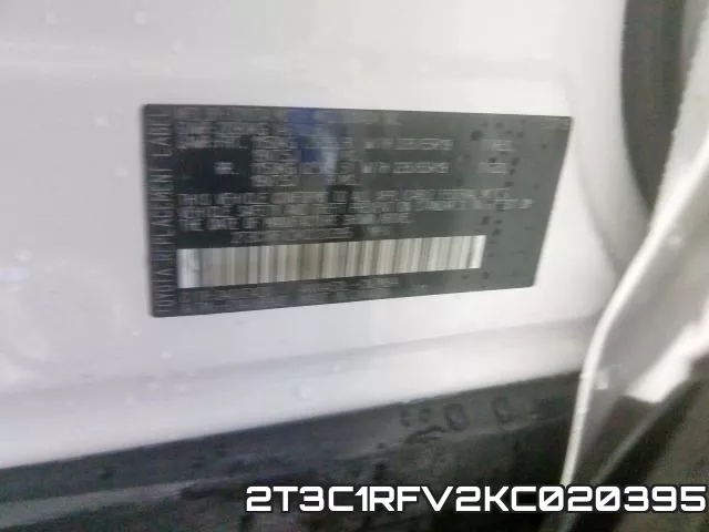 2T3C1RFV2KC020395 фото 2