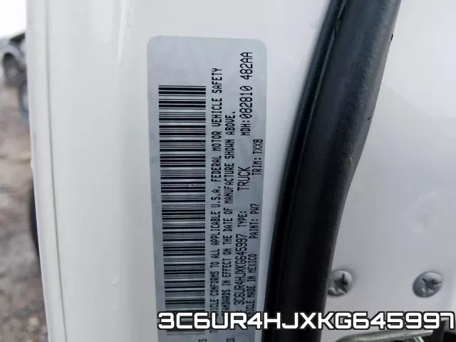 3C6UR4HJXKG645997 фото 2