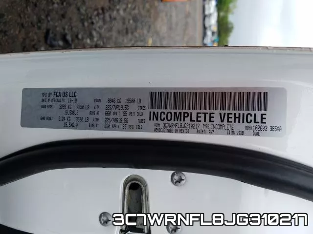 3C7WRNFL8JG310217 фото 2