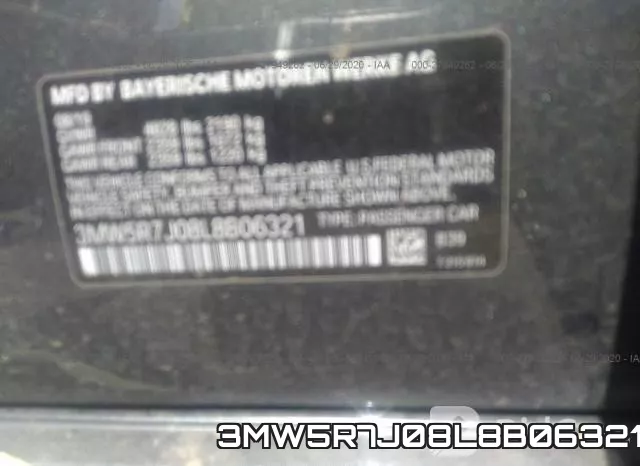 3MW5R7J08L8B06321 фото 10