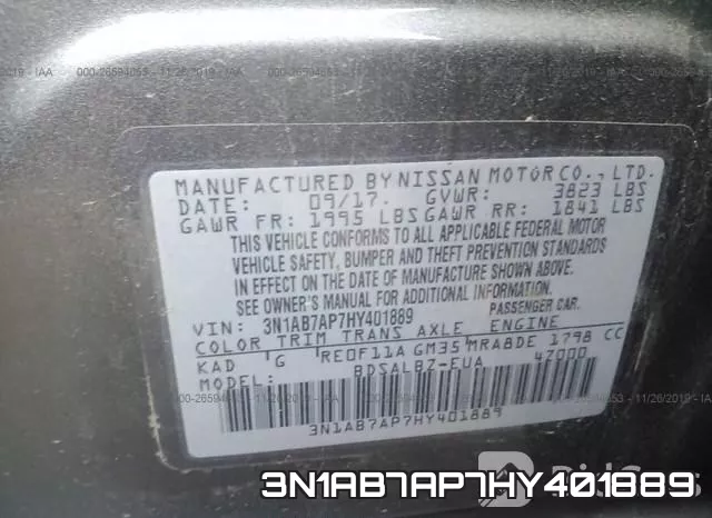 3N1AB7AP7HY401889 фото 10