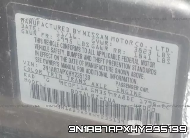 3N1AB7APXHY235139 фото 10