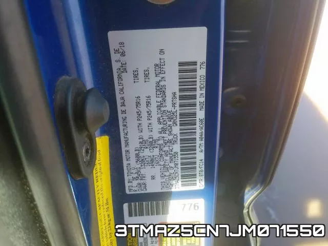 3TMAZ5CN7JM071550 фото 2