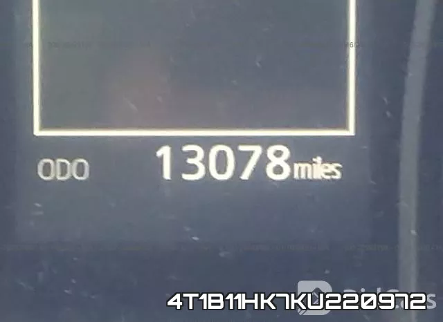 4T1B11HK7KU220972 фото 8