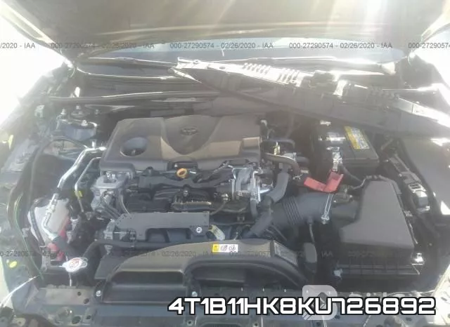 4T1B11HK8KU726892 фото 2