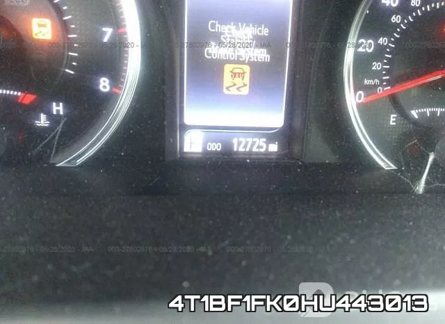 4T1BF1FK0HU443013 фото 8
