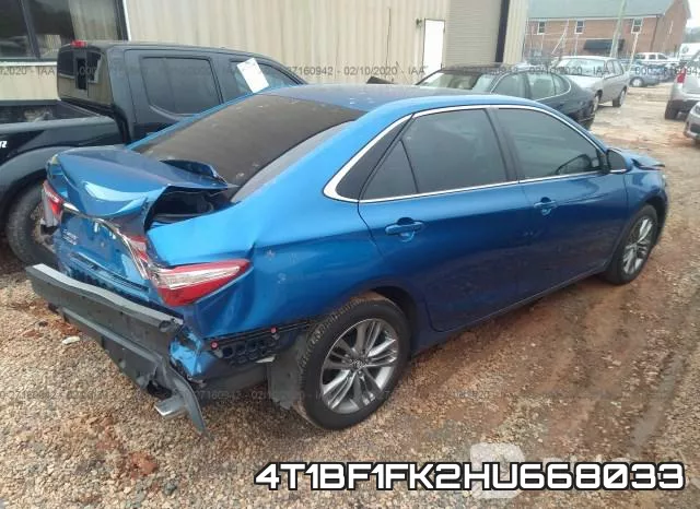 4T1BF1FK2HU668033 фото 5