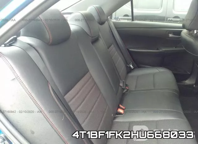 4T1BF1FK2HU668033 фото 9