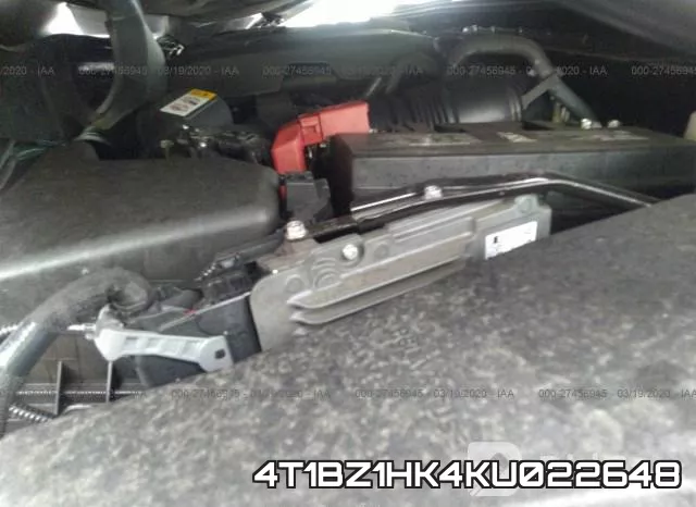 4T1BZ1HK4KU022648 фото 2
