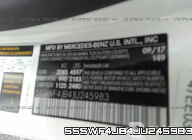55SWF4JB4JU245983 фото 10