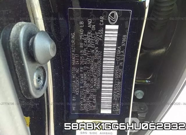 58ABK1GG6HU062832 фото 10