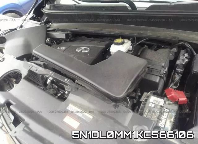 5N1DL0MM1KC566106 фото 2