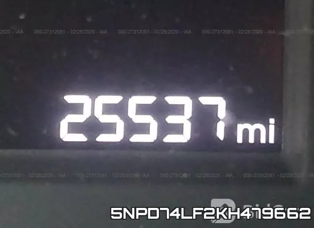 5NPD74LF2KH479662 фото 8