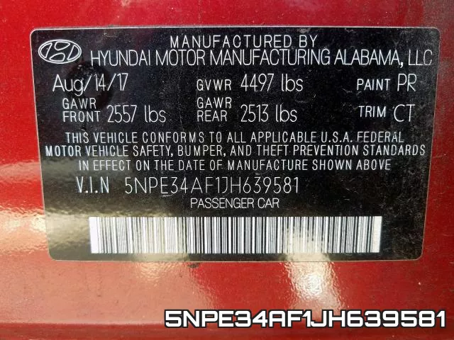 5NPE34AF1JH639581 фото 2