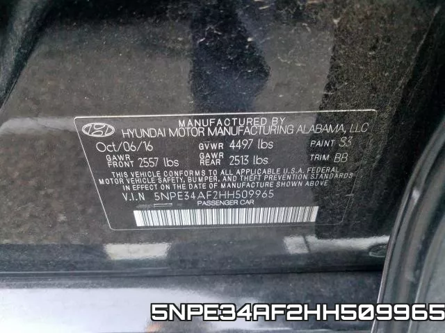 5NPE34AF2HH509965 фото 2
