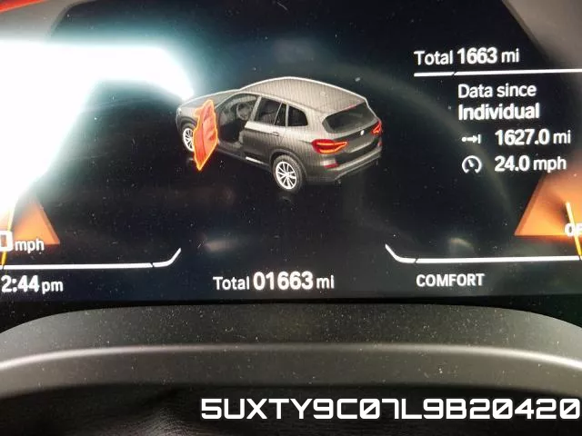 5UXTY9C07L9B20420 фото 9