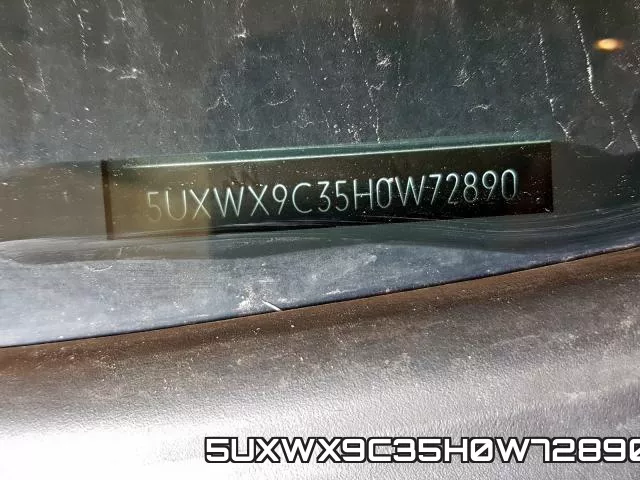 5UXWX9C35H0W72890 фото 2