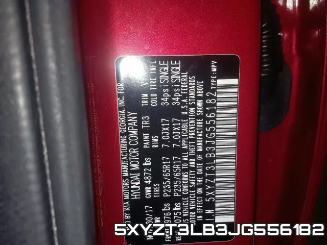 5XYZT3LB3JG556182 фото 2