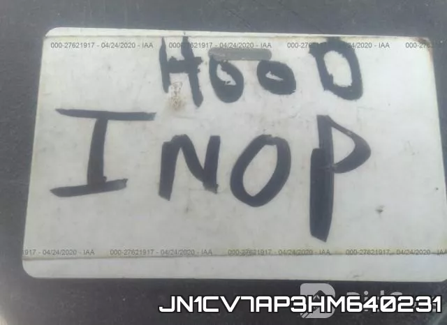 JN1CV7AP3HM640231 фото 2