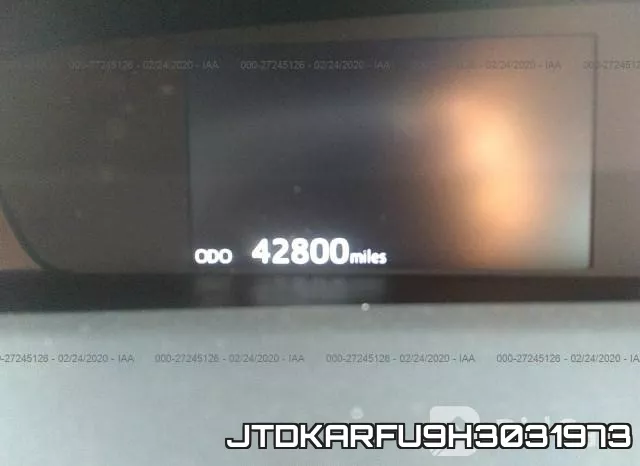 JTDKARFU9H3031973 фото 8