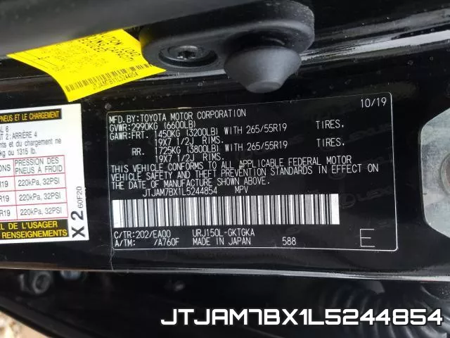 JTJAM7BX1L5244854 фото 2