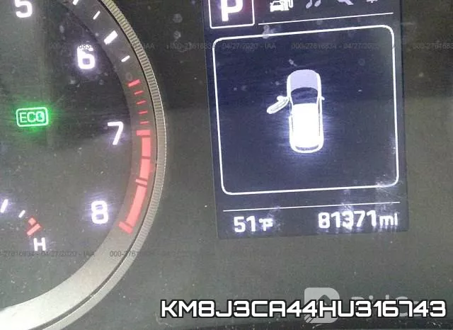 KM8J3CA44HU316743 фото 8