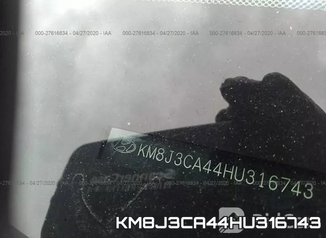 KM8J3CA44HU316743 фото 10