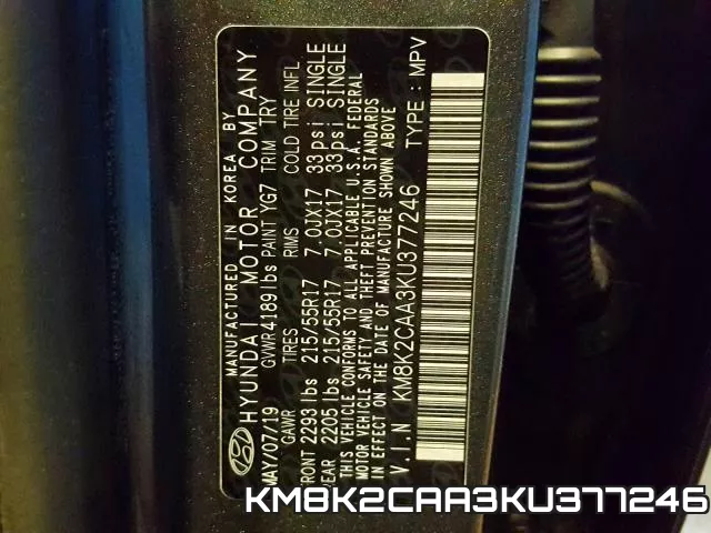 KM8K2CAA3KU377246 фото 2