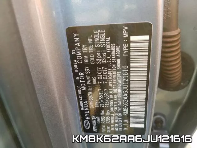 KM8K62AA6JU121616 фото 2