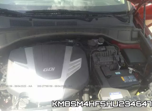KM8SM4HF5HU234647 фото 2