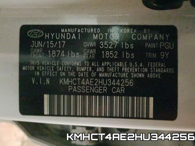 KMHCT4AE2HU344256 фото 2