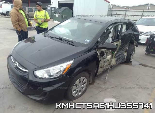 KMHCT5AE1HU355741 фото 3