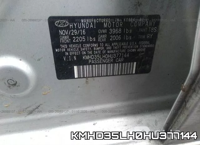 KMHD35LH0HU377144 фото 10