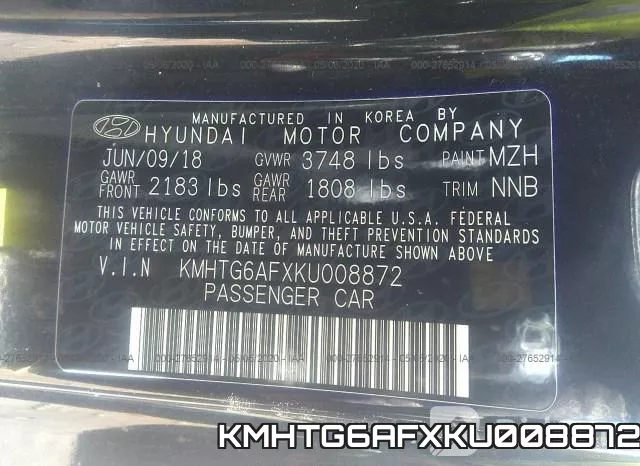 KMHTG6AFXKU008872 фото 10