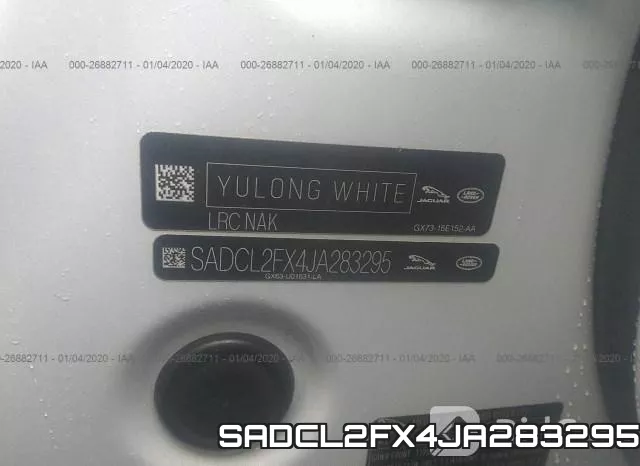 SADCL2FX4JA283295 фото 10